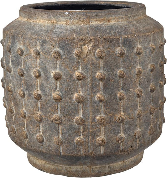 A&B Home Noam Planter 7.5-Inch, Flower Pot Indoor Outdoor Ceramic Plant Pot Home Decoration Multi Purpose