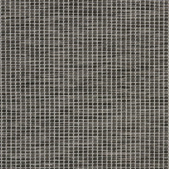 Nourison Home Positano Charcoal 6' x Round Area Rug - Easy Clean, Non Shedding, Bed Room, Living Room, Dining Room, Kitchen (6' x Round)