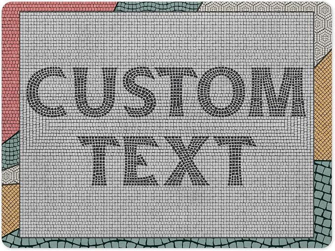Custom Sign, Custom Street Sign, 11 Font Colors, 13 Font Styles, 4 Hole Options, 22 Sizes, 36x48 Inches, Rust Free DiBound, Fade Resistant, Made in USA by My Sign Center (Fauxsaic 2)