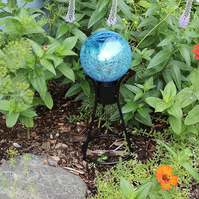 ACHLA Designs 6-Inch Gazing Globe, Teal, Small