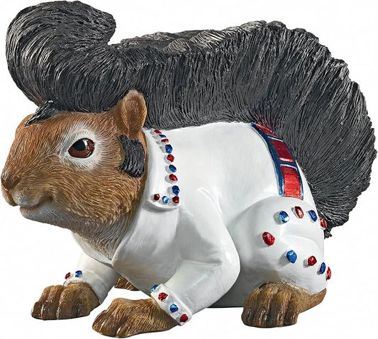 Design Toscano Elmer the Rock and Roll Squirrel Garden Statue
