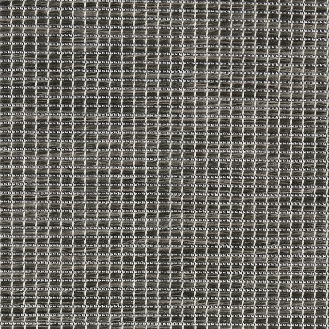 Nourison Home Positano Charcoal 3' x 5' Area Rug - Easy Clean, Non Shedding, Bed Room, Living Room, Dining Room, Kitchen (3' x 5')