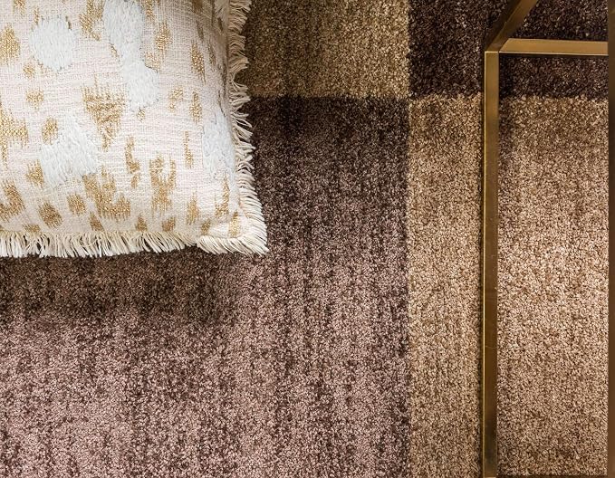 Unique Loom Autumn Collection Area Rug - Providence (5' 1" x 8' Rectangle, Light Brown/ Beige)