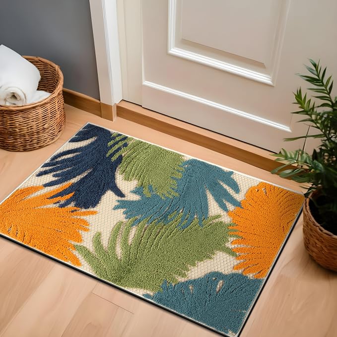 Rugshop Lucca Contemporary Floral Indoor/Outdoor 2' X 3' Multi