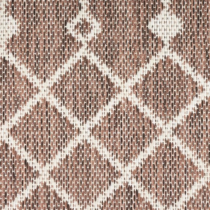 Nourison Home Positano Natural 8' x Square Area Rug - Easy Clean, Non Shedding, Bed Room, Living Room, Dining Room, Kitchen (8' x Square)