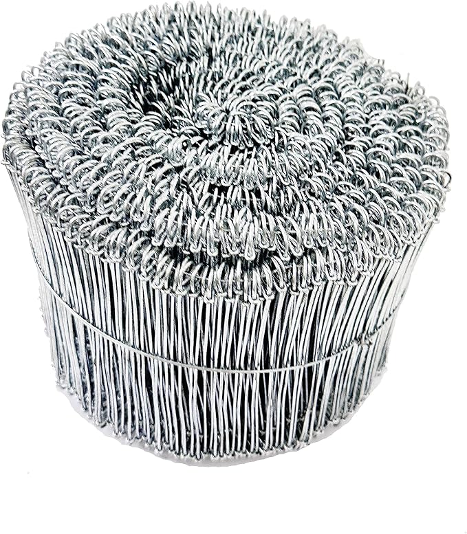 Zeluga 23-268 6in. 16 Gauge 1000 Pc. Stainless Steel Double Loop Reinforcement Cable Rebar Wire Ties