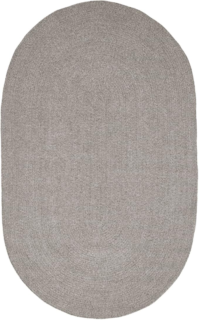 Superior Jute Oval Indoor Area Rug, Canvas