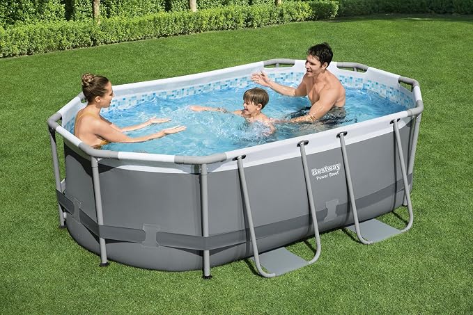 Bestway Power Steel™ Oval Above Ground Pool 305 x 200 cm