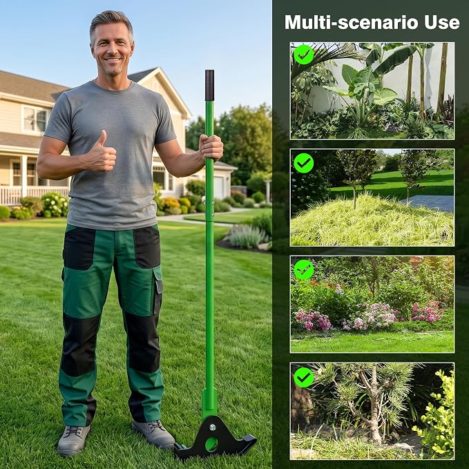 Heavy-Duty Tree Puller Tool – High-Leverage Sapling Puller for ¼ inch to 2'' inches Roots, Manual Root Remover for Shrubs, Vines & Thorns, Eco-Friendly Garden Tool