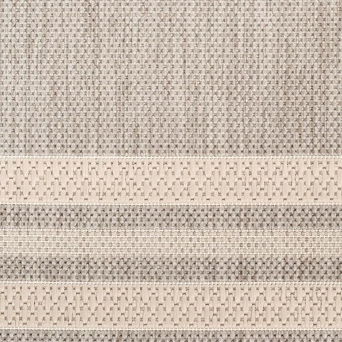 Nourison Home Horizon Indoor/Outdoor Grey 2' x 6' Area Rug - Easy Clean, Non Shedding, Bed Room, Living Room, Dining Room, Kitchen (6' Runner)