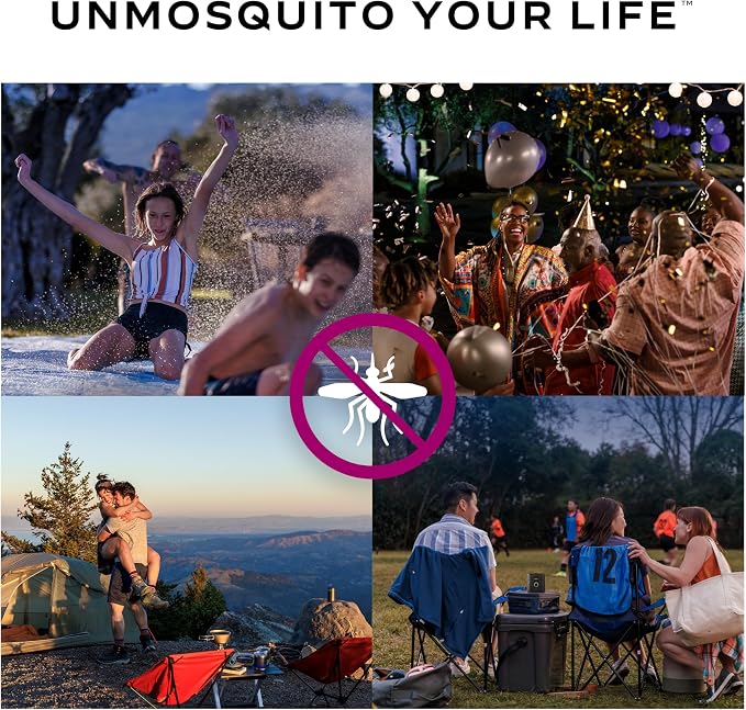Thermacell Mosquito Repellent Radius Zone, Gen 2.0, Rechargeable; Includes 12-Hour Mosquito Repellent Refill; No Candle or Flame, Easy to Use & Long Lasting; Bug Spray Alternative