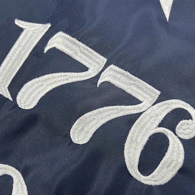 AMZFLAG 2026 250 Anniversary USA Flag 4X6 ft, Embroidered 1776 2026 American Betsy Ross Flags for 250th Anniversary Outside, Bennington 13 Colonies US 250 American Flag with 2 Brass Grommets