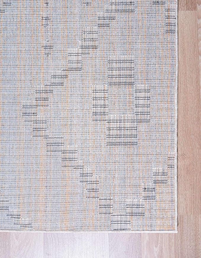 Unique Loom Morocco Collection Tribal, Southwestern, Bohemian Area Rug (2' 2 x 3' 0 Rectangular, Ivory/Black)