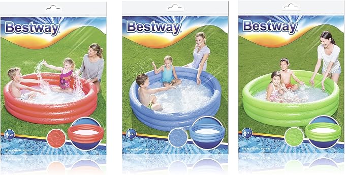 Splash and Play 3 Ring Pool Green 1.52 m x 30 cm