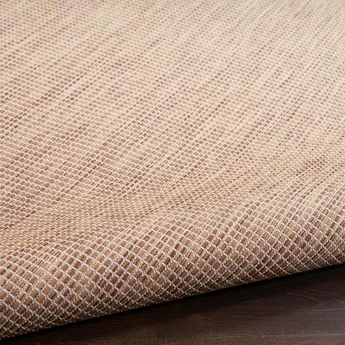 Nourison Home Positano Jute 9' x 12' Area Rug - Easy Clean, Non Shedding, Bed Room, Living Room, Dining Room, Kitchen (9' x 12')