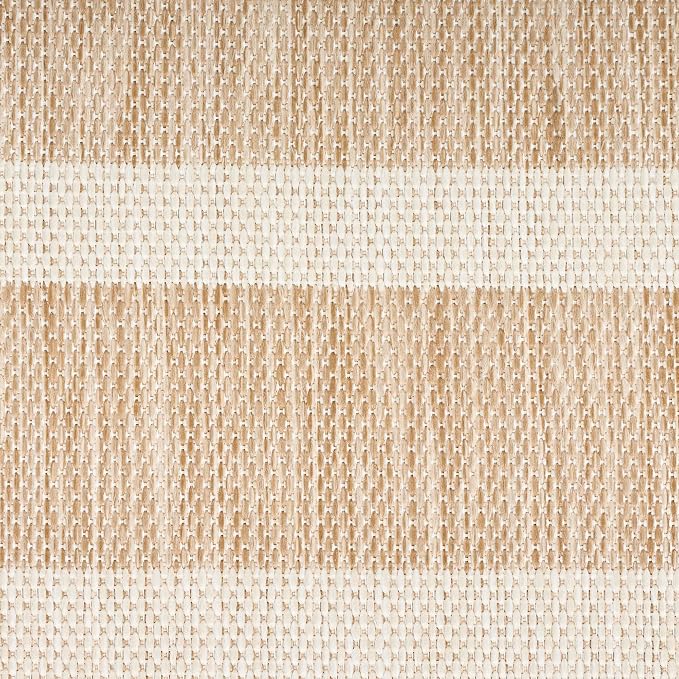 Nourison Home Positano Beige Ivory 6' x 9' Area Rug - Easy Clean, Non Shedding, Bed Room, Living Room, Dining Room, Kitchen (6' x 9')