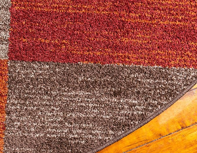 Unique Loom Autumn Collection Area Rug - Providence (3' 3" Round, Multi/ Beige)