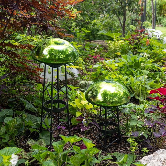 Achla Designs Toadstool, Fern Green