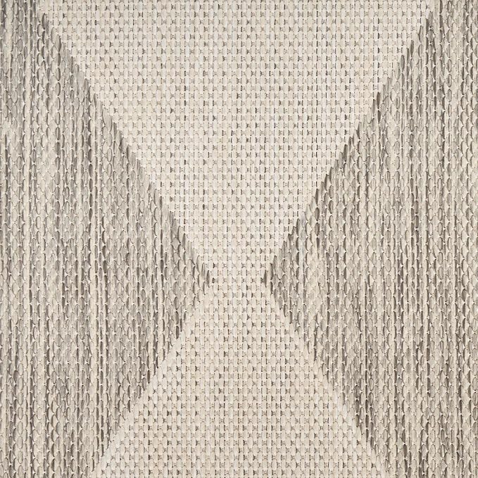Nourison Home Positano Light Grey 9' x 12' Area Rug - Easy Clean, Non Shedding, Bed Room, Living Room, Dining Room, Kitchen (9' x 12')