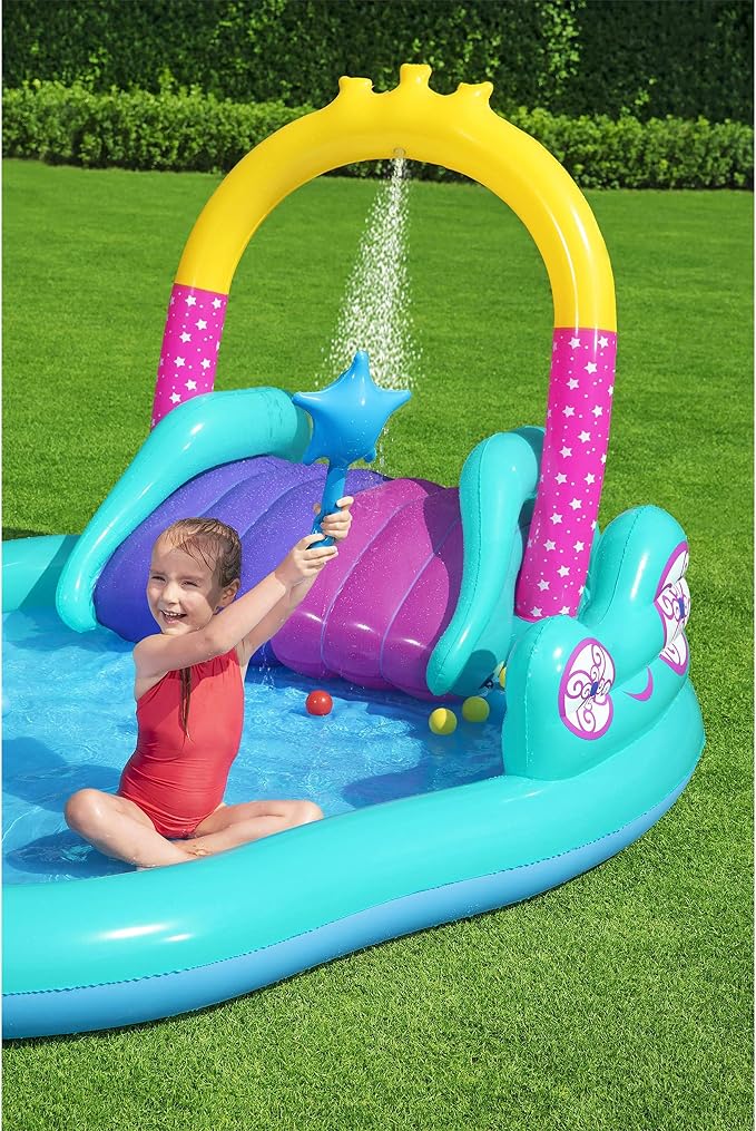 Bestway - H2OGO! Magical Unicorn Carriage Play Pool Center