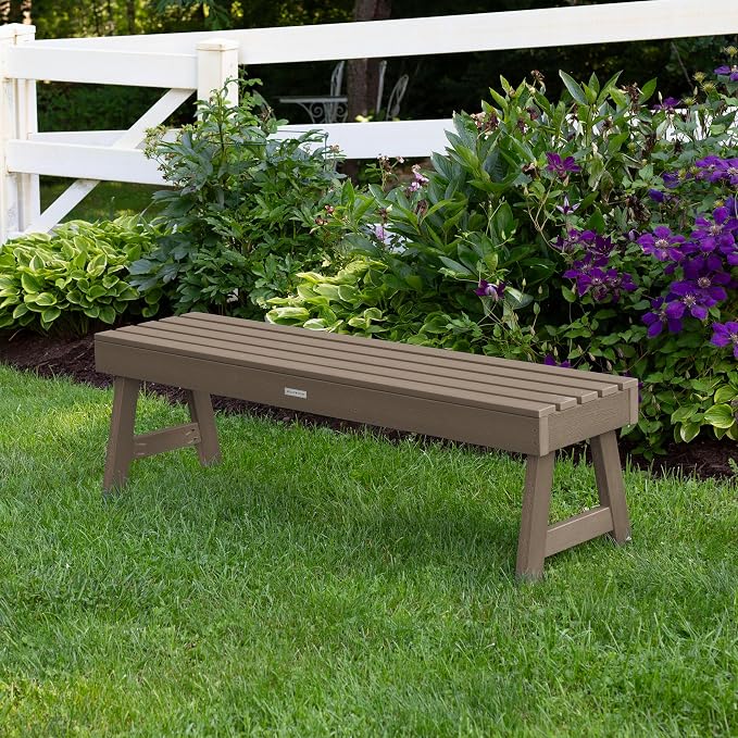 Highwood Weatherly Picnic Bench, 5ft, Woodland Brown