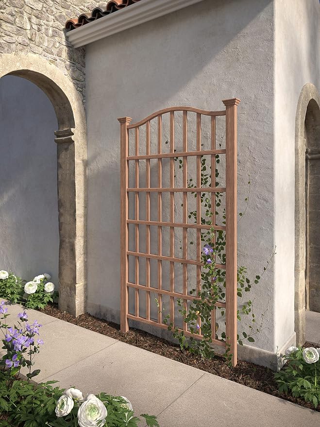 Concord 54"W x 90"H Composite Vinyl Trellis
