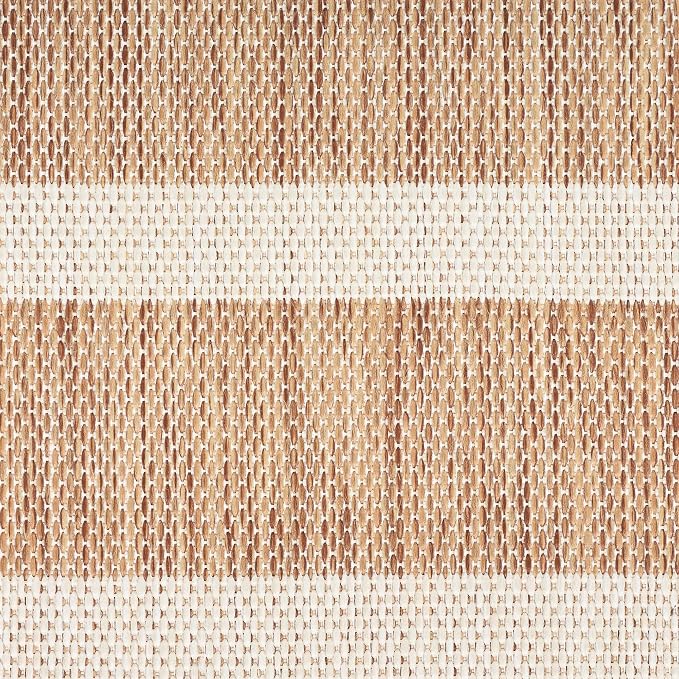 Nourison Home Positano Jute Ivory 6' x 9' Area Rug - Easy Clean, Non Shedding, Bed Room, Living Room, Dining Room, Kitchen (6' x 9')