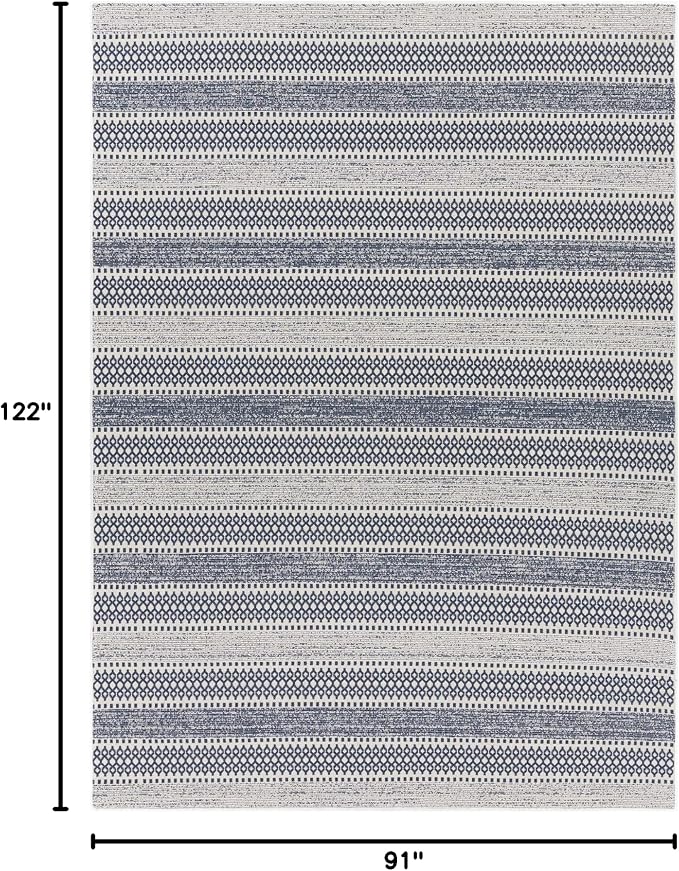 Artistic Weavers Livabliss Tumnus Bohemian Tribal Area Rug,7'7" x 10'2",Dark Blue