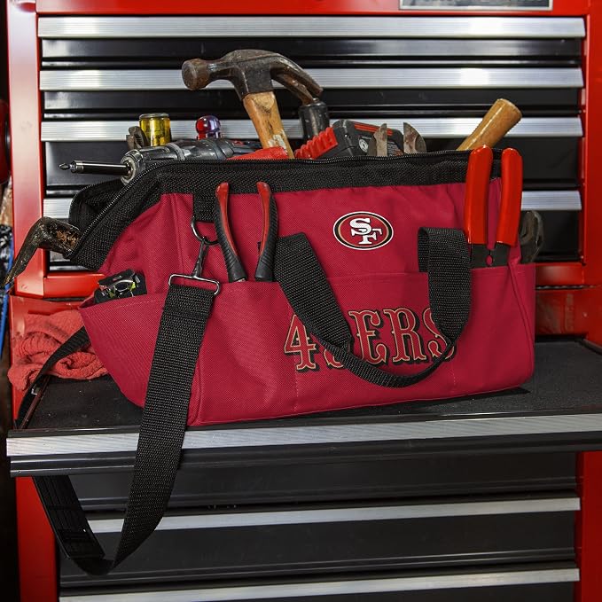 FOCO NFL unisex-adult NFL Team Logo Tool Bag