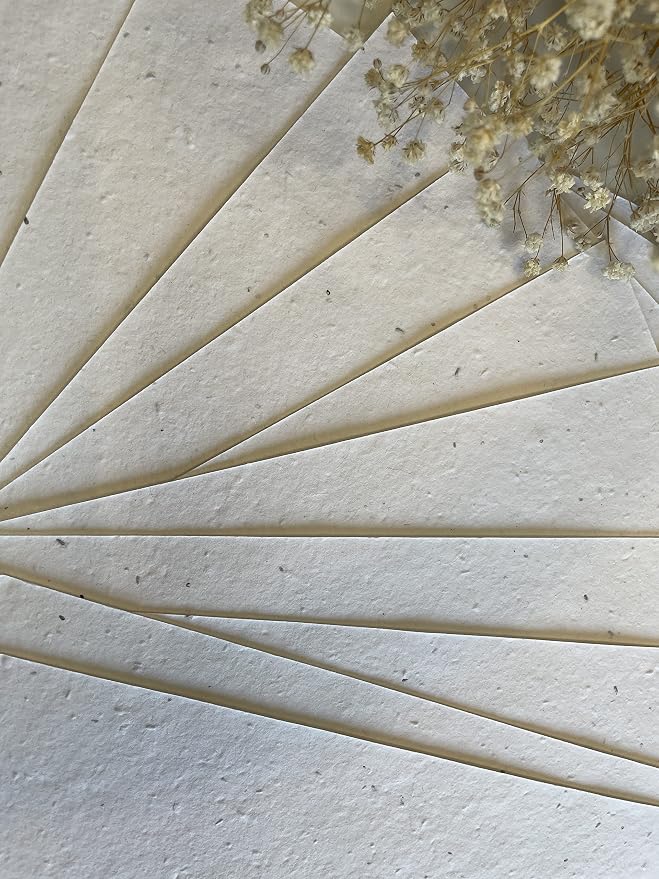 25 x A5 Plantable Seed Paper/Card - Print at Home Craft Paper with Wildflower Seed Mix