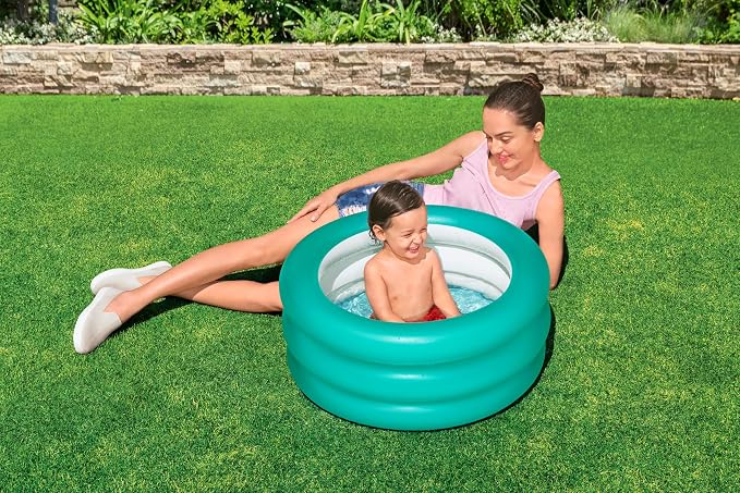 BESTWAY Round Inflatable Children's Pool Ø70x30 cm Blue, 51033