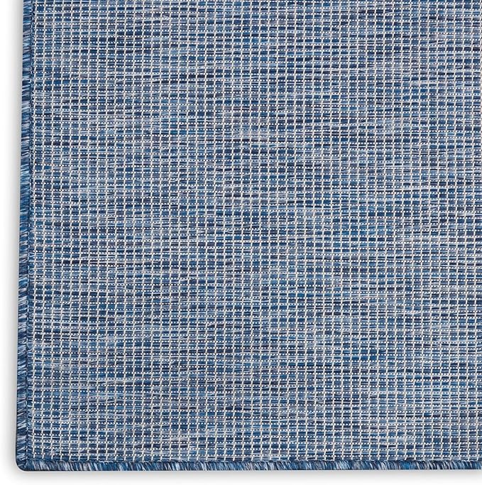 Nourison Home Positano Navy Blue 10' x 14' Area Rug - Easy Clean, Non Shedding, Bed Room, Living Room, Dining Room, Kitchen (10' x 14')