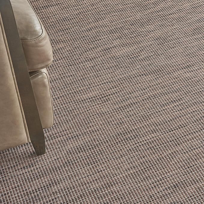 Nourison Home Positano Natural 5' x 7' Area Rug - Easy Clean, Non Shedding, Bed Room, Living Room, Dining Room, Kitchen (5' x 7')