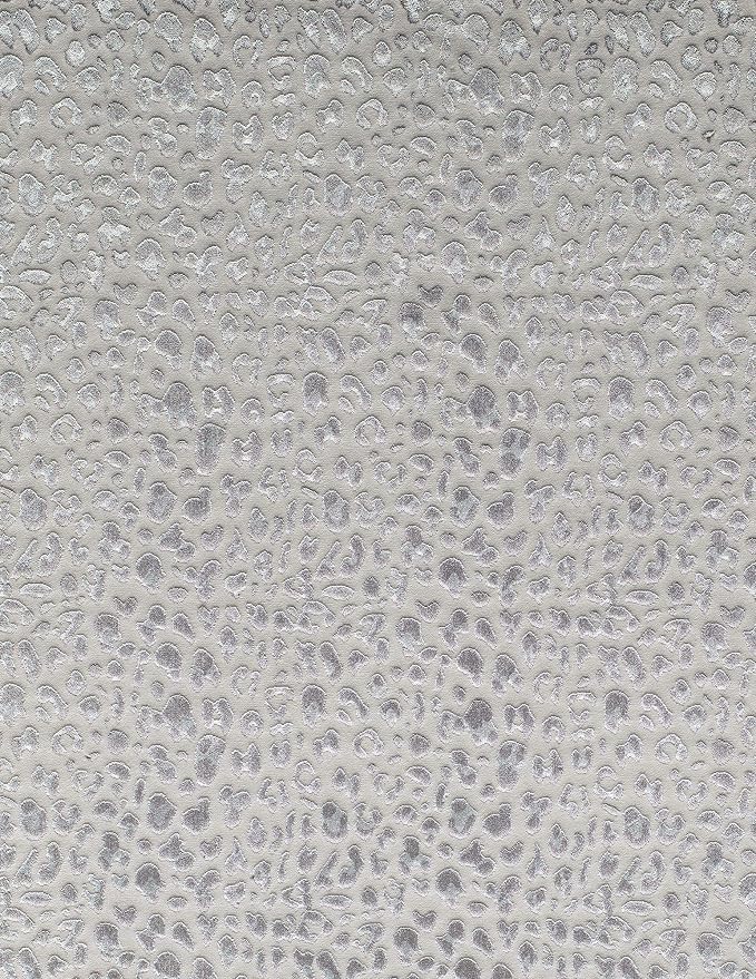 Rugs America Natura Snow Leopard Transitional Vintage Area Rug 2'3 x 8' (HZ50A)