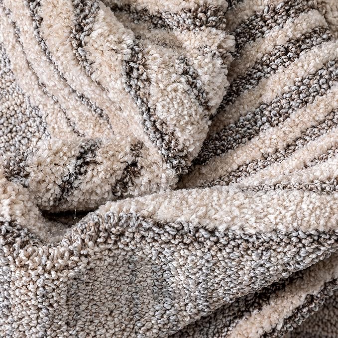 Well Woven Brer Beige Abstract Geometric Tribal Area Rug 3x5 (3'11" x 5'3")