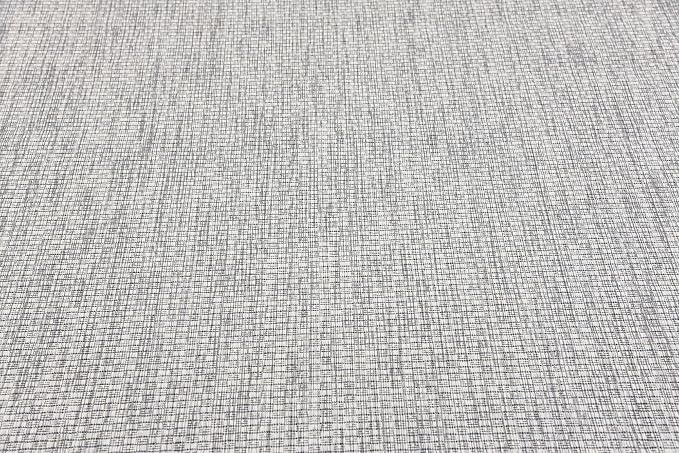 Unique Loom Collection Casual Transitional Solid Heathered Indoor/Outdoor Flatweave Area Rug (7' 1" x 10' Rectangle, Light Gray/Ivory)