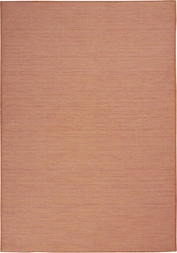 Nourison Home Positano Terracotta 3' x 5' Area Rug - Easy Clean, Non Shedding, Bed Room, Living Room, Dining Room, Kitchen (3' x 5')