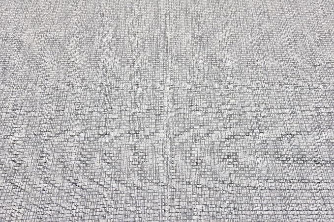Unique Loom Collection Casual Transitional Solid Heathered Indoor/Outdoor Flatweave Area Rug (5' 3" x 8' Rectangle, Light Gray/Ivory)