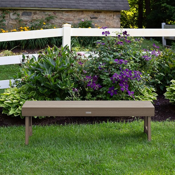 Highwood Weatherly Picnic Bench, 5ft, Woodland Brown