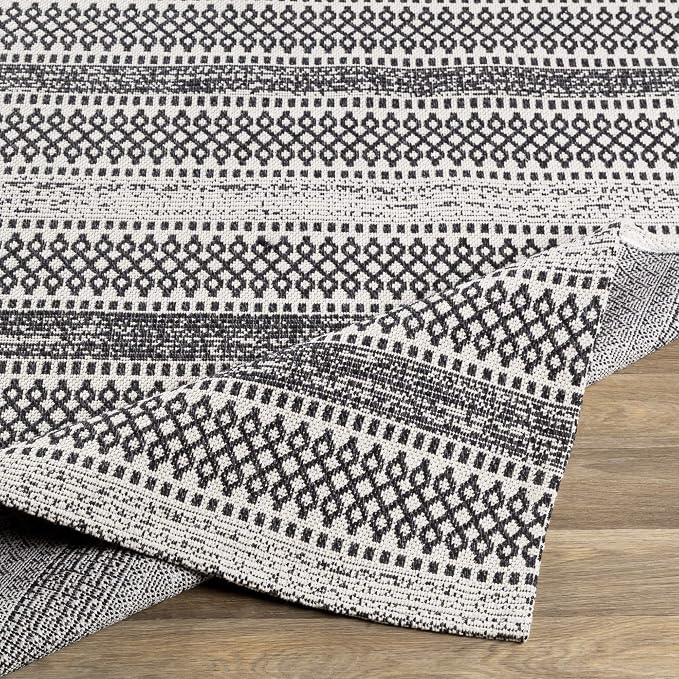 Artistic Weavers Livabliss Tumnus Bohemian Tribal Area Rug,1'10'' x 3',Black