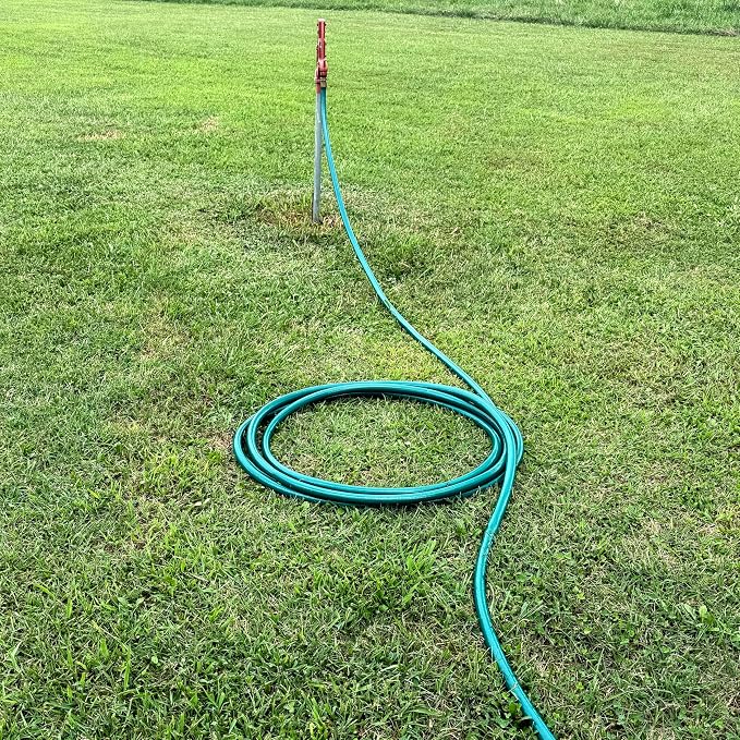 Gilmour Flexogen 3/4 in x 75 ft Garden Hose, Heavy Duty Water Hose, Flexible and Kink Resistant Outdoor Hose, Green