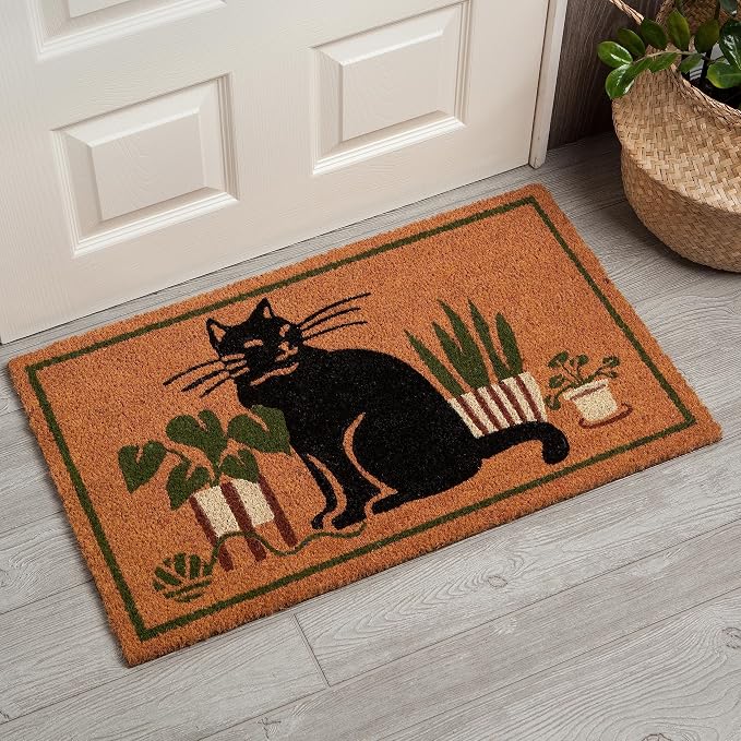 Now Designs Cat Collective Coir Doormat, 1 EA