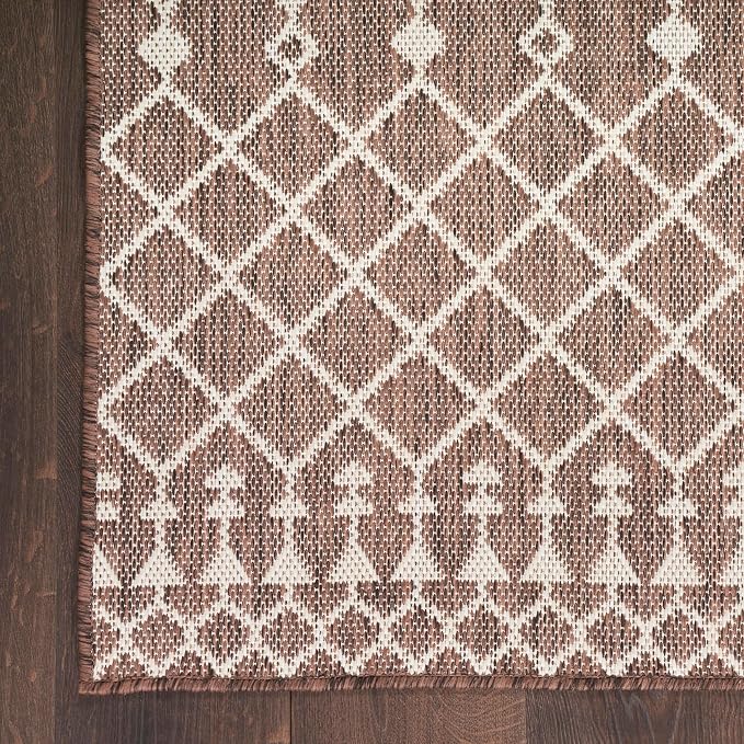 Nourison Home Positano Natural 10' x Square Area Rug - Easy Clean, Non Shedding, Bed Room, Living Room, Dining Room, Kitchen (10' x Square)