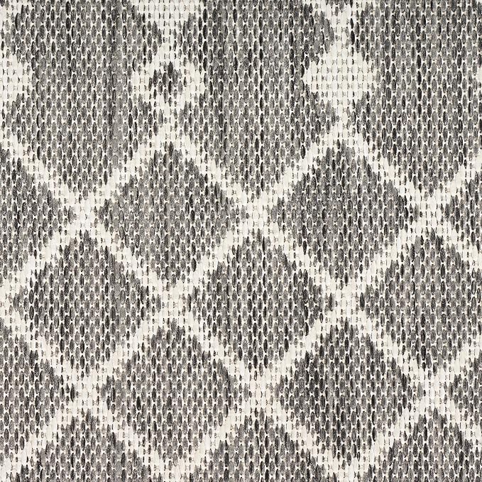 Nourison Home Positano Charcoal 8' x 10' Area Rug - Easy Clean, Non Shedding, Bed Room, Living Room, Dining Room, Kitchen (8' x 10')