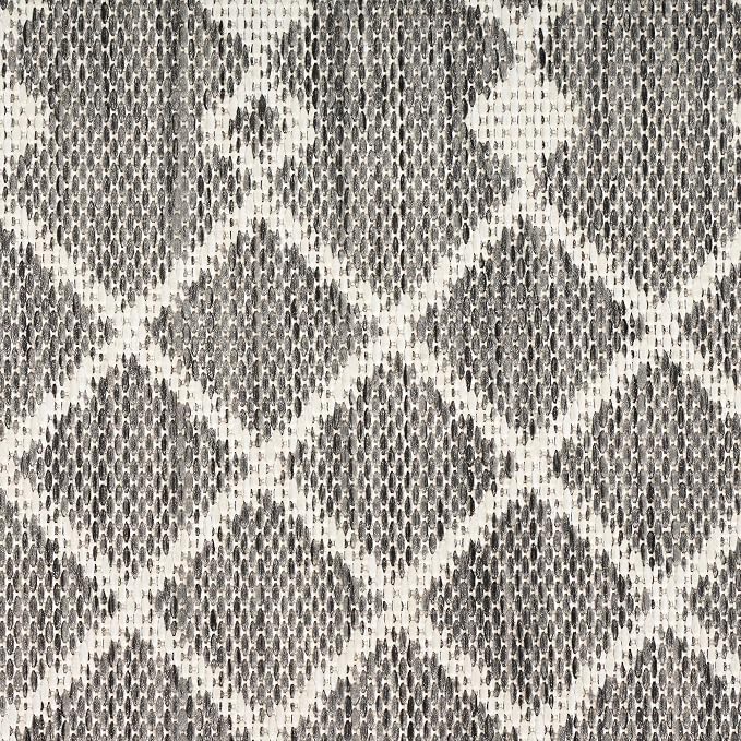 Nourison Home Positano Charcoal 7' x 10' Area Rug - Easy Clean, Non Shedding, Bed Room, Living Room, Dining Room, Kitchen (7' x 10')