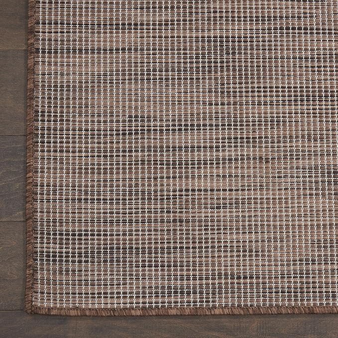 Nourison Home Positano Natural 7' x 10' Area Rug - Easy Clean, Non Shedding, Bed Room, Living Room, Dining Room, Kitchen (7' x 10')