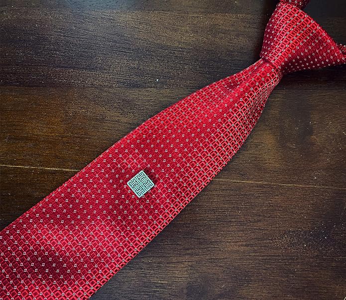 Tie Mags™ - The Silver Key- Magnetic Tie Clip