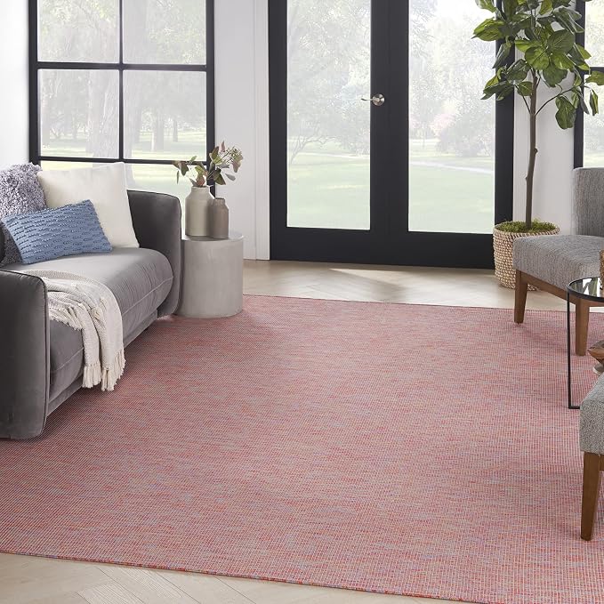Nourison Home Positano Rainbow 10' x 14' Area Rug - Easy Clean, Non Shedding, Bed Room, Living Room, Dining Room, Kitchen (10' x 14')
