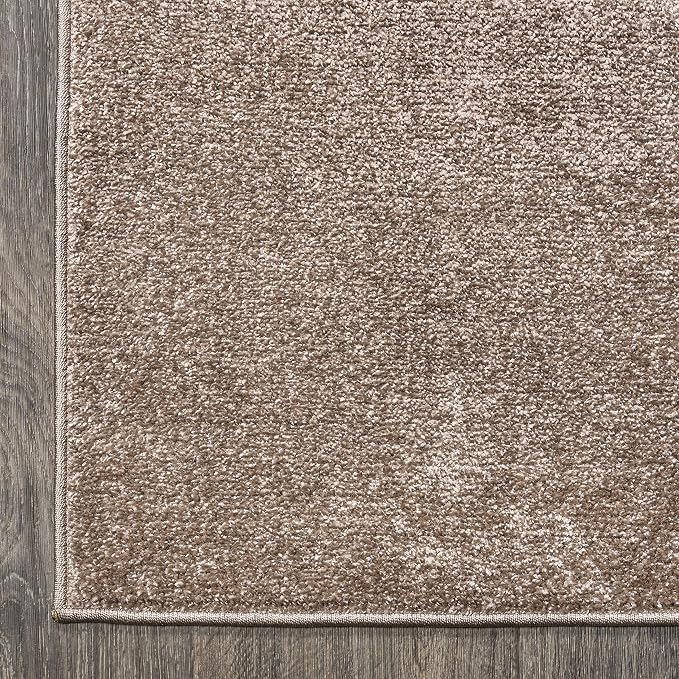 JONATHAN Y Haze Solid Low-Pile Brown Indoor Area Rug 3x5, Coastal,Bohemian,Minimalist,Classic, Easy-Cleaning for Living Room,Bedroom,Kitchen,Pet Friendly,Non-Shedding (SEU100J-3)