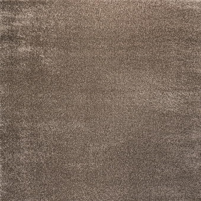 JONATHAN Y Haze Solid Low-Pile Brown 7' Square Indoor Area Rug, Coastal,Bohemian,Minimalist,Classic, Easy-Cleaning for Living Room,Bedroom,Kitchen,Pet Friendly,Non-Shedding (SEU100J-7SQ)